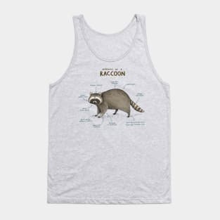 Anatomy of a Raccoon Tank Top